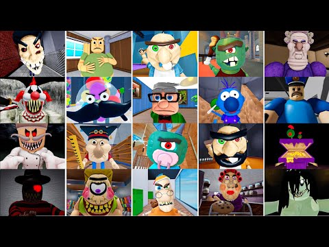 EPIC SCHOOL ESCAPE, EVIL GRANDMA, FREDDY MANSION, TEAM DENTIST, ANI TRON,  ROBLOX JUMPSCARE'S