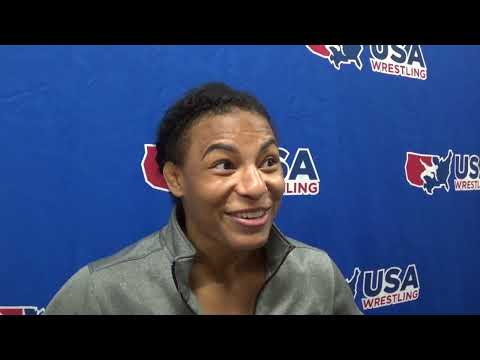 Jacarra Winchester, 55 kg WFS champion, 2023 World Team Trials Challenge Tournament