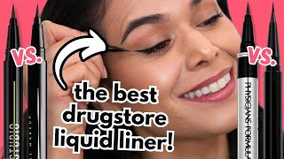 I Tested YOUR Favorite Drugstore Liquid Eyeliners & Found the BEST of 2025