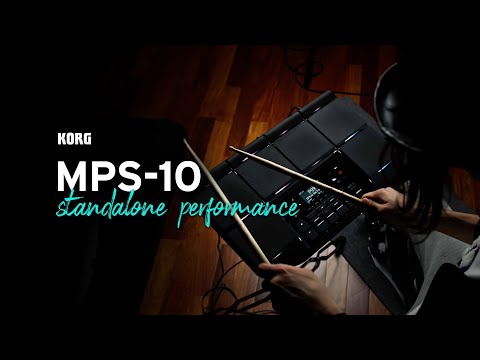Korg MPS-10 10-Zone Percussion Sampling Pad 2023 - Present - Black image 6