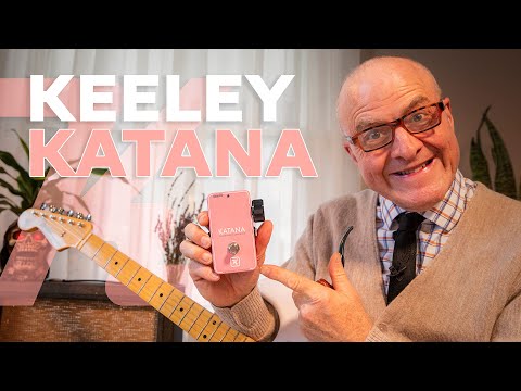 Keeley Katana Clean Boost Pedal - New Light Pink, Sweetwater Keeley Katana Clean Boost Pedal - New Light Pink, Sweetwater