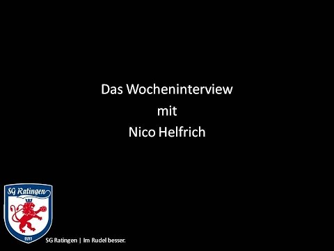 Das Wocheninterview - Nico Helfrich