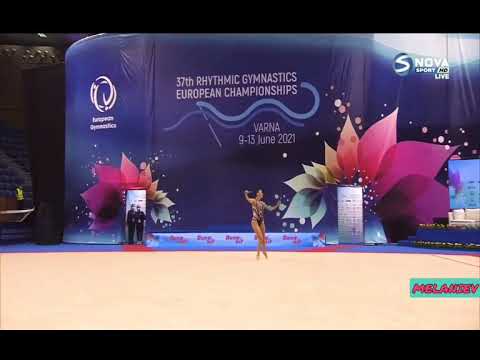NATALIA GARCÍA  - MAZAS - CAMPEONATO EUROPA VARNA 2021
