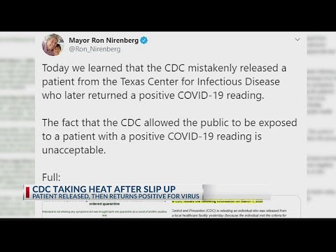 CDC、隔離に戻ったサンアントニオの患者がコロナウイルスに陽性反応を示したことを発表 (CDC releases San Antonio patient that tests positive for Coronavirus upon returning to isolation)