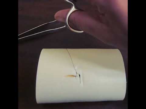 Simple Running,  Locking Suture