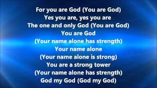 Vashawn Mitchell - God My God (Lyrics)