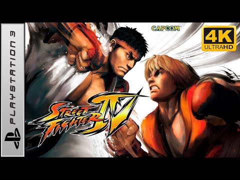 Street Fighter IV (PlayStation 3) Longplay 4K 60FPS
