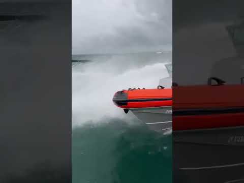Close Call: Coast Guard vs Suspect Speedboat
