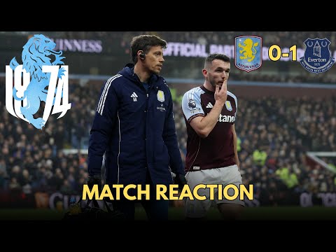 Aston Villa 0–1 Everton | Left Short & Fell Short — Villa Need Help