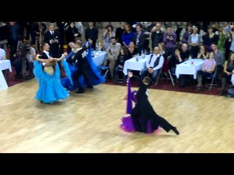 Jan Kohout a Johana Pružincová, semifinal MČR 2012, waltz
