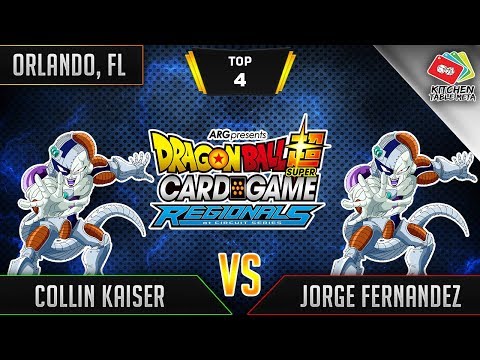 Dragon Ball Super Card Game Gameplay [DBS TCG] Orlando Regional Round Top 4