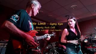 Video No Limit - Gypsy Eyes, 8.12.2017 Bounty Rock Cafe, Olomouc, CZ
