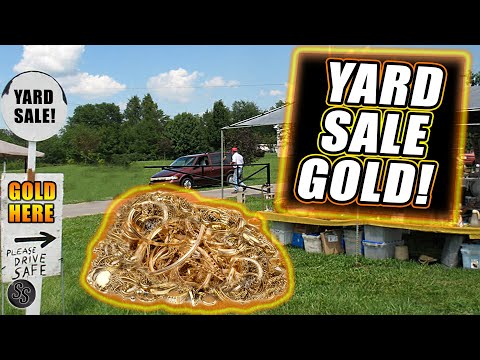 How to find and Buy GOLD at Yard Sales!