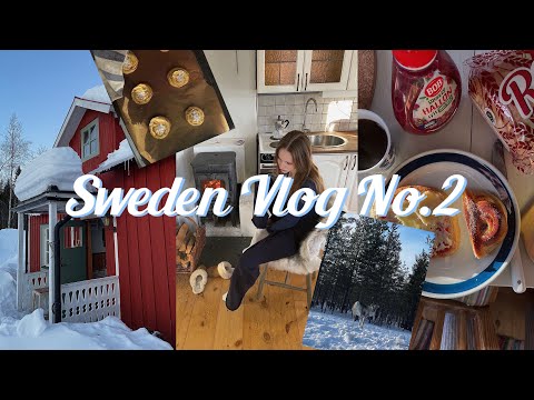 Schweden Vlog Nr.2 ❤️‍🩹🇸🇪❄️ - Ein Tag am schönsten Ort der Erde, Kanelbullar backen & runterkommen