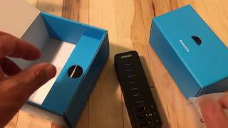 Video thumbnail for Anker 10 Port 60W Data Hub 7 USB 3.0  Ports 3 PowerIQ Charging Oculus Rift by mtandiz