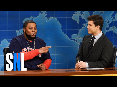 Weekend Update: David Ortiz on the Super Bowl - SNL