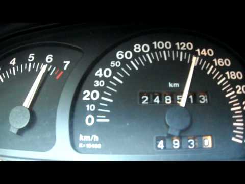 Opel Calibra V6 c25xe 0-200 km/h