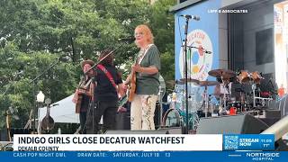 Indigo Girls perform at Decatur WatchFest