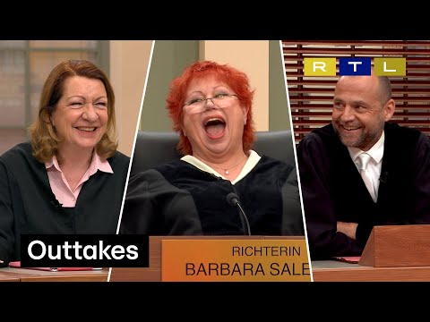 The funniest outtakes from "Barbara Salesch - The Criminal Court"