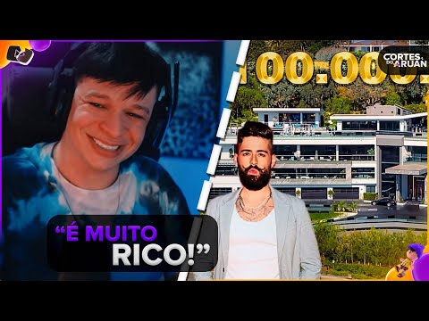 ARUAN REAGE: TOUR COMPLETO PELA NOVA CASA DO RUYTER (RUYTER MAGNATA) - Cortes do Aruan