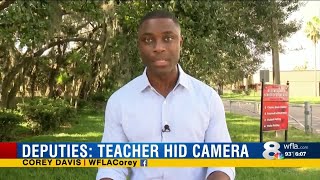 Teacher placed hidden cameras where students change clothes, deputies say