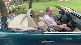 1994 Mercedes Benz SL500 - Roll Hoop Operation