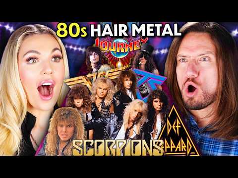 Try Not To Rock - Iconic 80s Hair Metal Bands! (Def Leopard, Motley Crew, Twisted Sister)
