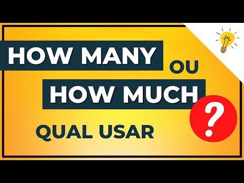 HOW MANY AND HOW MUCH: HOW TO USE THEM AND WHAT IS THE DIFFERENCE BETWEEN HOW MANY AND HOW MUCH? ...