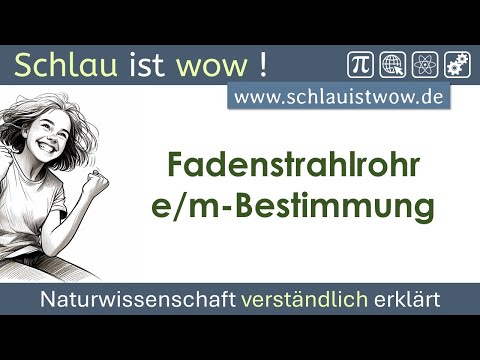 Fine beam tube - Determination of e/m - electron mass