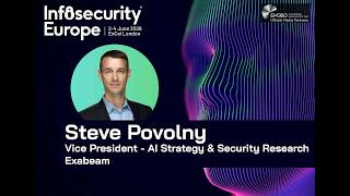 We Treat AI Agents the Same Way As Human Users | Steve Povolny, Exabeam @ Infosecurity Europe 2026