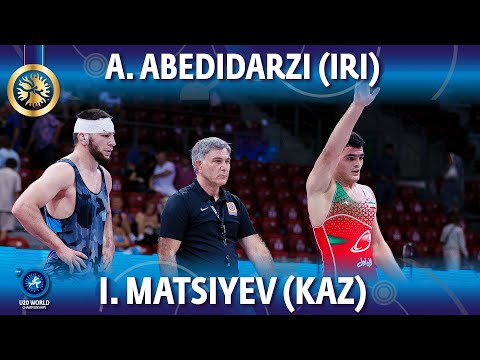 Ali Ramezanali Abedidarzi (IRI) vs Iussuf Matsiyev (KAZ) - Final // U20 World Championships 2022