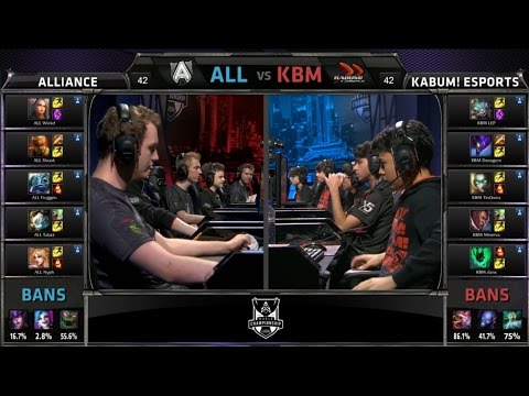 S4 Worlds Group Stage ALL vs KBM (Group D) Highlights