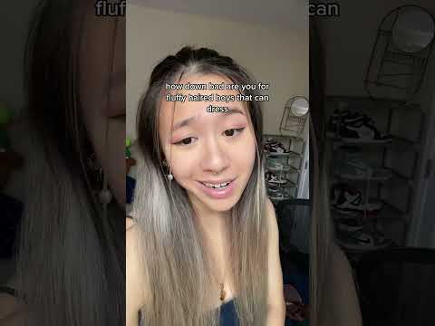 Attraction levels for fluffy-haired boys who dress well#fluffyhair #stylishboys #boystyle