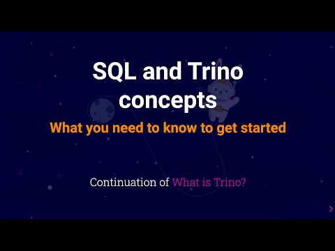 Getting started with Trino and SQL