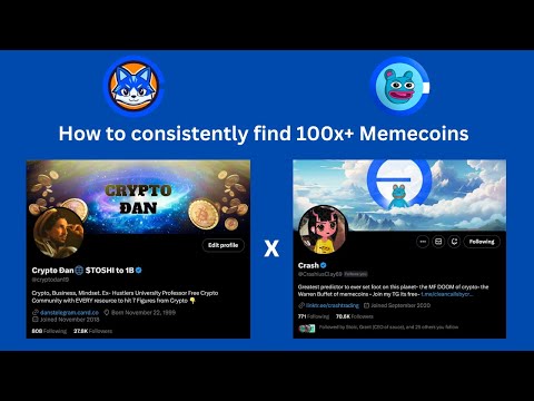 Crash x Dan - How to Find 100x Memecoins Without Relying On Luck