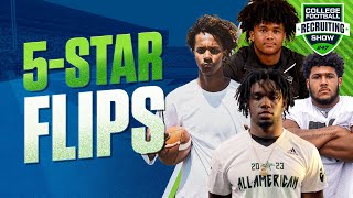 The College Football Recruiting Show: 5⭐️ Flip Watch | Florida Gains Momentum with Top Targets