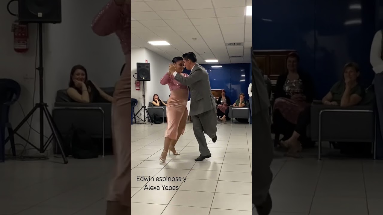 Edwin Espinosa y Alexa Yepes #dance #tangos #baile #tangobaile #tangoescuela #dancer #bailarin