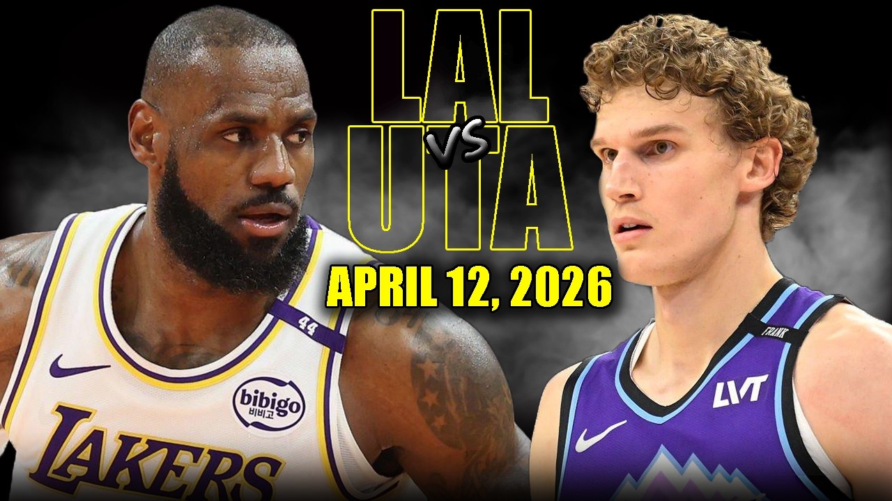 Los Angeles Lakers vs Utah Jazz Full Game Highlights – April 12, 2026 | NBA Season