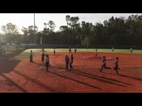 Michaela over-the-fence HR Oct 2017