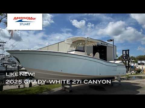 2025 Grady-white Canyon 271 Video