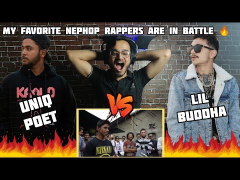 INDIAN RAPPER FIRST TIME REACTING TO UNIQ POET Vs LIL BUDDHA  | RAW BARZ RAP BATTLE | REACTION