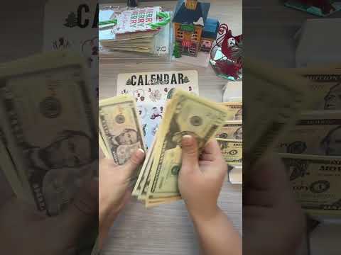 Let’s scratch day 12 of our advent calendar! #cashstuffingsystem #cashenvelopesystem