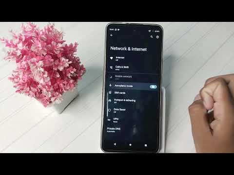 how to enable aeroplane mode in Motorola g51 5g