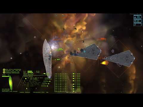 Starsector Star Wars mod MC85 Test Flight