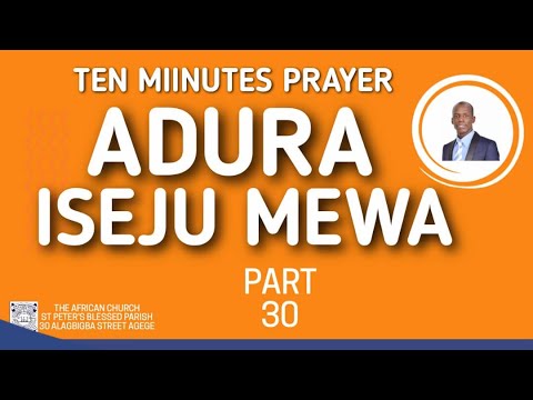 ADURA ISEJU MEWA PART 30 (APA OGBON)- 12TH MARCH 2021  | VEN TUNDE BAMIGBOYE