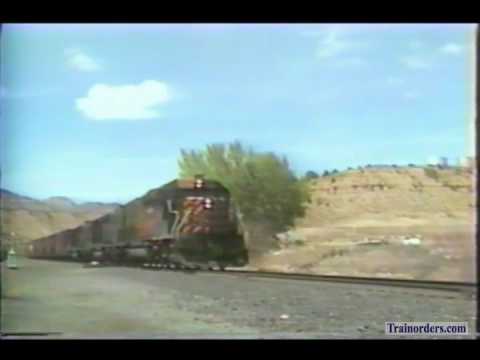 Classic Railroad Series 438 - Rio Grande 5399 East at Spring Glen, UT May 14, 1994