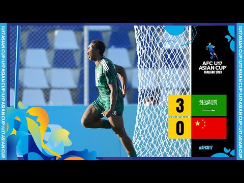 #AFCU17- Group C | Saudi Arabia 3 - 0 China PR