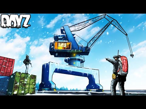 I Turned this CRANE into my own Cozy Hideaway base in DayZ!!