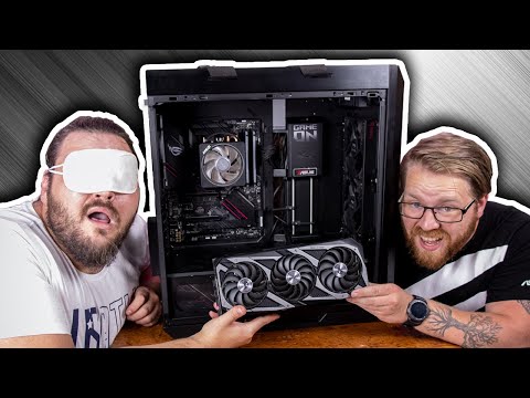 Blind Building The ULTIMATE ASUS ROG PC! | Feat. Strix Helios, 3070, B550-E