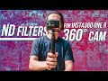 360° ND Filters 😱 - for Insta360 One R! Control Shutter Speed for Better VR Video